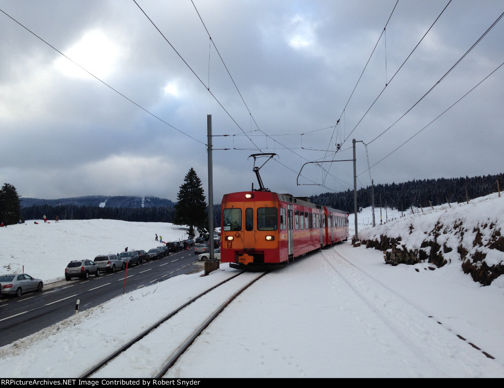 Train from La Cure